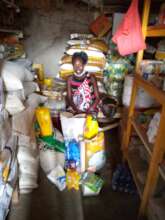 Mary shopping for safe house supplies