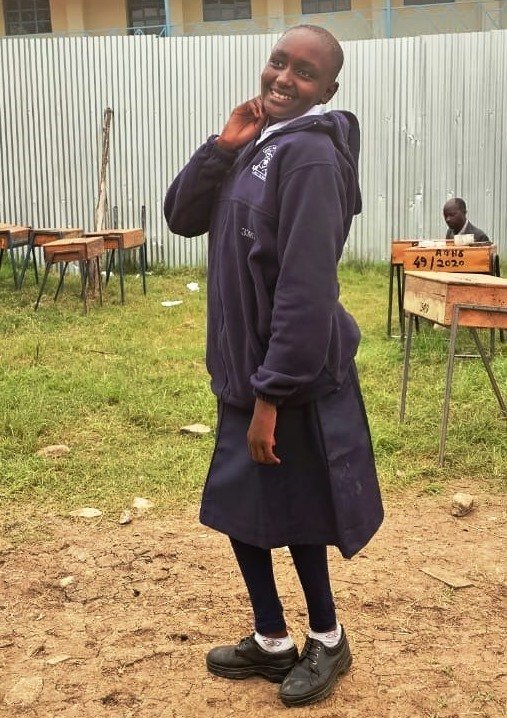 Naomi S., one of the girls under our care.