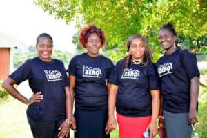 Some members of our anti-FGM team.