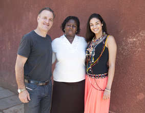 two GR teams have met with Carole (center)