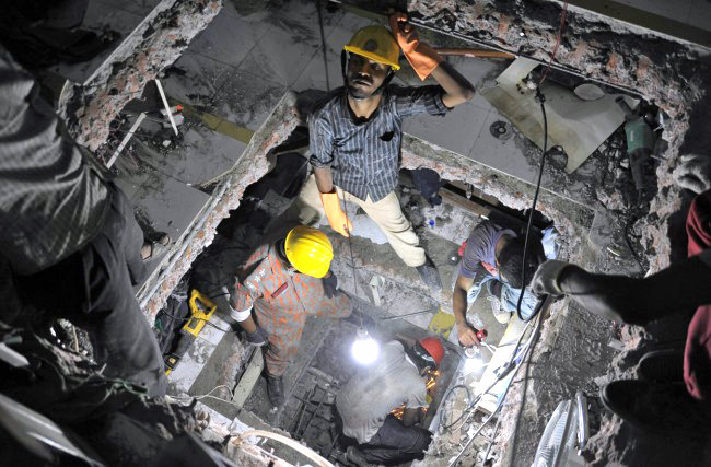 Training first responders in Bangladesh