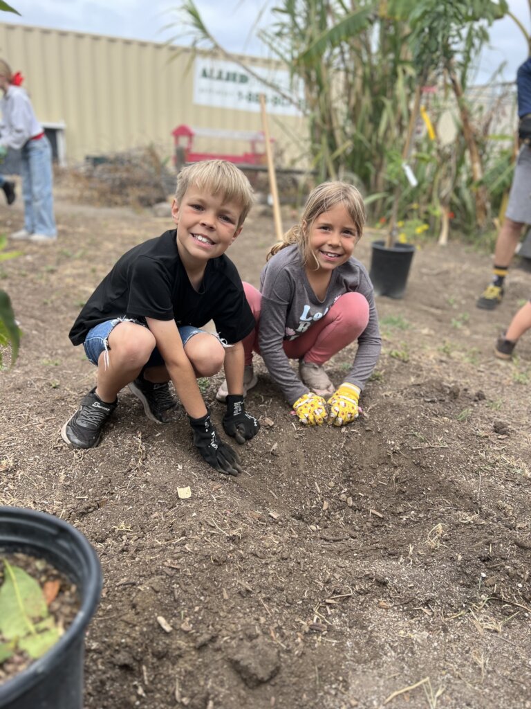 School orchard planting in San Diego this spring