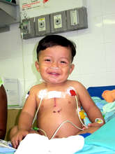 Little Argel One Day After Surgery