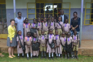Matuwa Grade 2 students with AAH & Matuwa staff