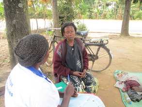 counselling session of the pregnant mother
