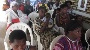 mothers attending a workshop
