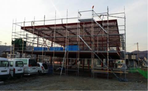 Steel frame construction 3