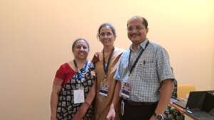 Three librarian friends