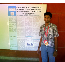 Bhavik Shah's poster at Medicon