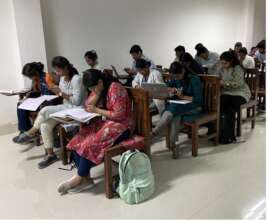 Practice exercise session at AIIMS Jodhpur