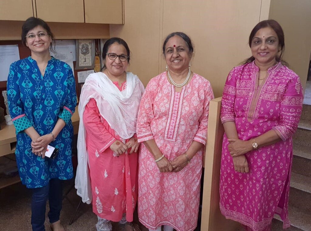 Team Dipti, Fatima, Vasumathi and Vasundhara