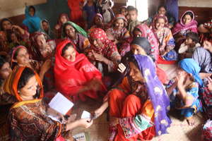 Women receiving monthly wages by Sughar Team