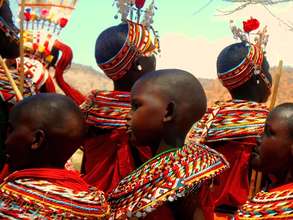 Samburu Women and Children Ceremonial Dance