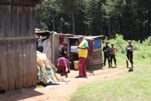 Sensitisation by CORP Joseph in Marioshoni.