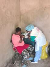 CHAT Nurse providing FP contraception to a woman