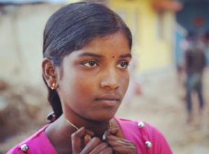 Ruby weight of the world on her shoulders.