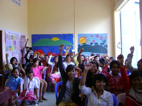 Students participating during lessons