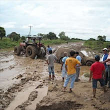 Roads in La Banda