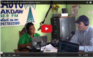 UNOCHA Interview on Radio Bakdaw