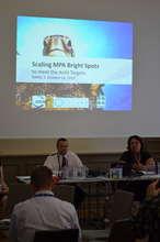 Seychelles Amb. Jumeau & Kate Brown at IMPAC3