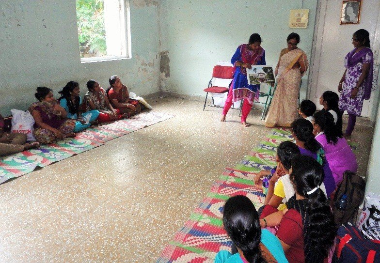 A session on Picture talk by our trainer