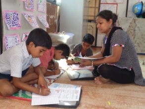 Children in afterschool support section