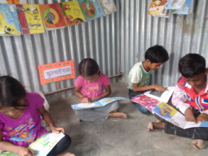 Children reading books!