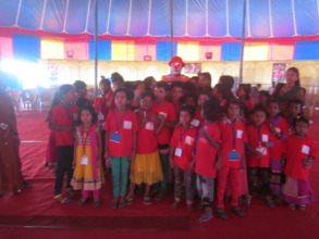 Children at the circus