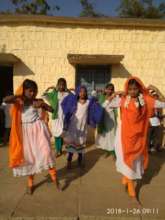 Cultural program during republic day