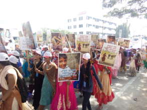 Rally against Child Marriage