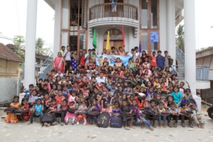 Children attending Camp