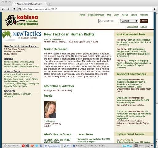 Help Sustain The Kabissa Network (2011)