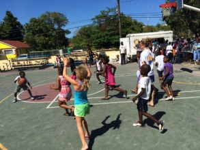 Basketball tournament we hosted.