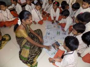Learning through newspaper material