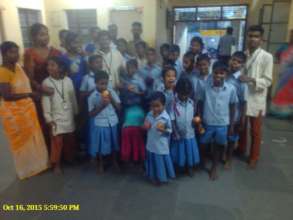 Blind school visit - 1