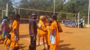 Under-14 girls team are ready for the competition!