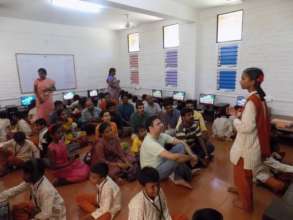 A talk by the student about the school methodology