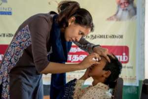 Coimbatore School Eye Check-up - 2