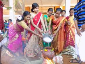 Preparation of Pongal