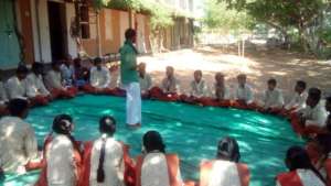 Creating awareness among the school students (1)