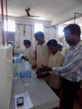 Students use the science labs - 2