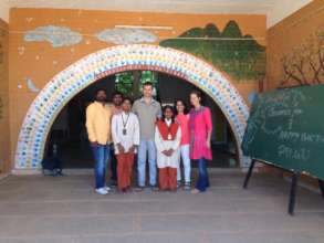 Marc at Isha Vidhya