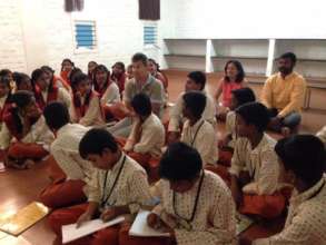 Marc with students - 2
