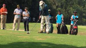 Sadhguru Jaggi Vasudev at Hole 1 !