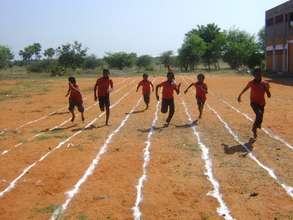 Tuticorin school running track