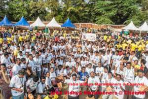 Isha Vidhya @ Chennai Marathon