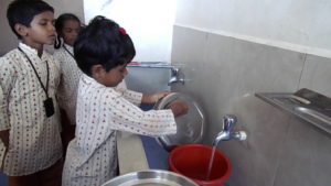Vessels washing sounds