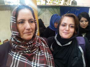Anissa, left, and her daughter