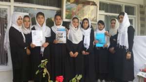 Kabul students launched a women's rights magazine
