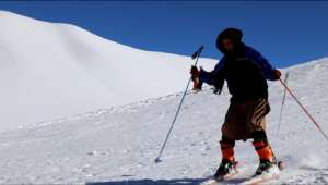 Shukria skiing